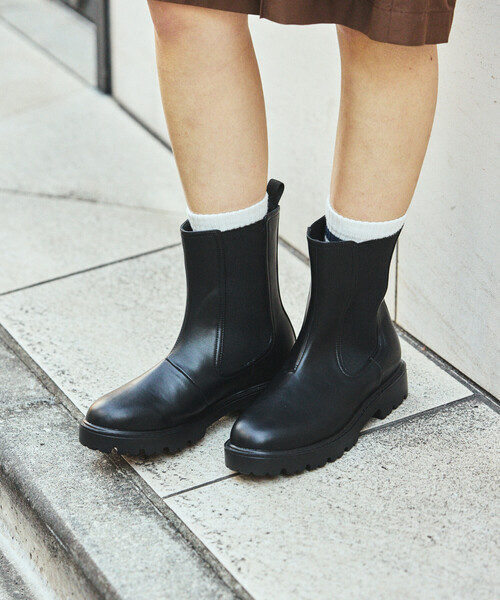 FREAK'S STORE(フリークスストア)の「晴雨兼用 サイドゴアブーツ/ミドルブーツ(ブーツ・レディース・ブラック/その他・35/39/38/37/36)」の7枚目の写真