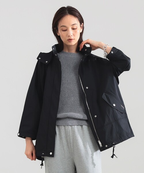 WOOLRICH(ウールリッチ)の「WOOLRICH / テック アノラック ブルゾン(ブルゾン・レディース・ブラック/ベージュ・X-SMALL/SMALL)」の7枚目の写真