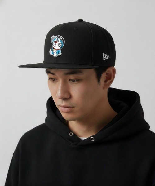 セール】【NEW ERA】950 DORAEMON CAP BLK 9FIFTY ドラえもん