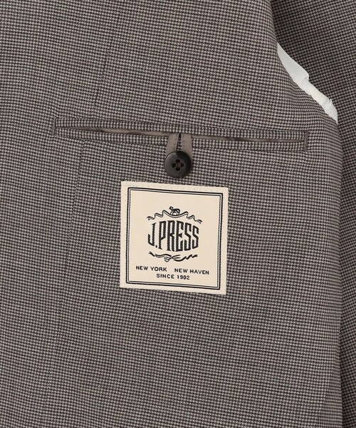 J.PRESS(ジェイプレス)の「【J.PRESS MOVING】TOLLEGNO 3D WOOL ジャケット(テーラードジャケット・メンズ・ブラウン系8/ネイビー系8・A4/A5/A6/AB4/AB5/AB6/AB7)」の8枚目の写真