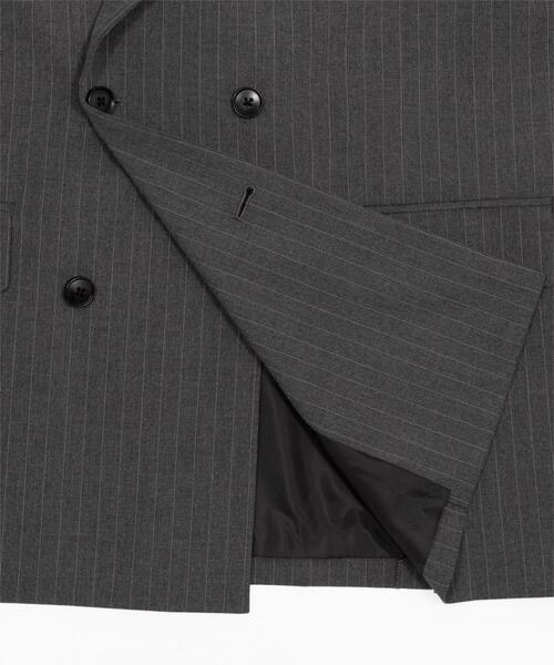 LUCY（ルーシー）の「LUCY/【26年春新作】ダブルテーラードジャケット（テーラードジャケット・メンズ・グレー系その他4/ブラック/ブラック系その他4・LARGE/MEDIUM）」の13枚目の写真