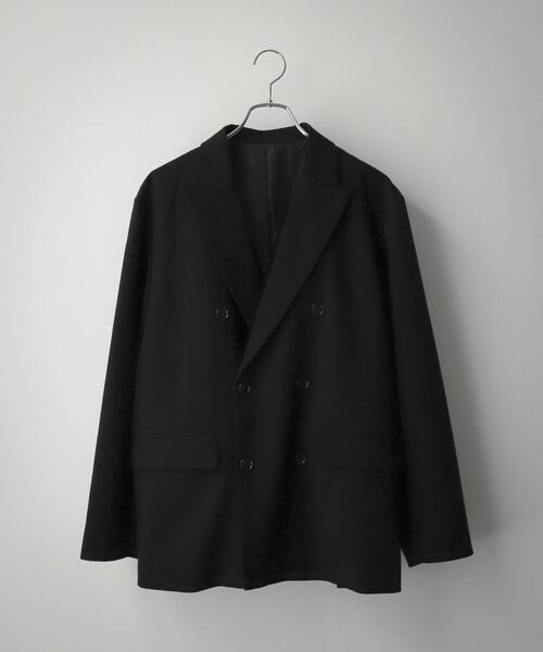 LUCY（ルーシー）の「LUCY/【26年春新作】ダブルテーラードジャケット（テーラードジャケット・メンズ・グレー系その他4/ブラック/ブラック系その他4・LARGE/MEDIUM）」の22枚目の写真