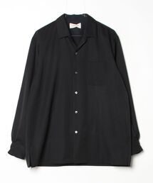 marka | MARKA / マーカ / Organic Wool 2/80 Gabardine Italian Open Collar Shirt(シャツ/ブラウス)