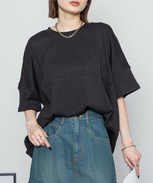 M-5L オーバーサイズ無地T 夏服