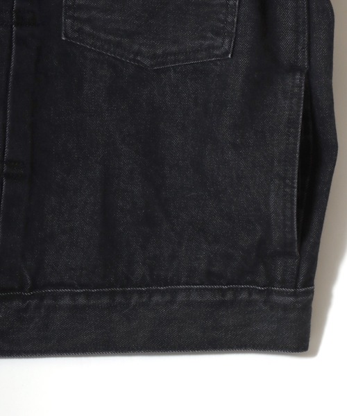 Levi's(リーバイス)の「Levi's/リーバイス TYPE-Ⅰ TRUCKER/オーバーサイズ 1st セルビッジ デニムトラッカージャケット/Gジャン/レディース メンズ(デニムジャケット・メンズ・ブラック・M/S/XL/L)」の12枚目の写真