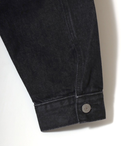 Levi's(リーバイス)の「Levi's/リーバイス TYPE-Ⅰ TRUCKER/オーバーサイズ 1st セルビッジ デニムトラッカージャケット/Gジャン/レディース メンズ(デニムジャケット・メンズ・ブラック・M/S/XL/L)」の10枚目の写真