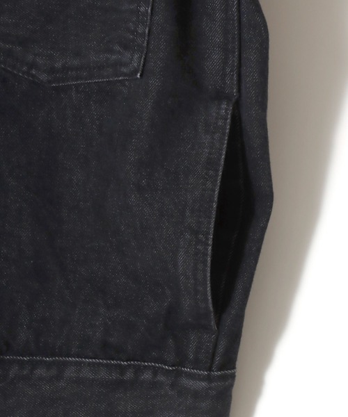 Levi's(リーバイス)の「Levi's/リーバイス TYPE-Ⅰ TRUCKER/オーバーサイズ 1st セルビッジ デニムトラッカージャケット/Gジャン/レディース メンズ(デニムジャケット・メンズ・ブラック・M/S/XL/L)」の11枚目の写真