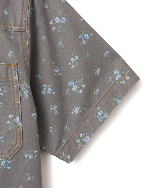 atmos pink(アトモスピンク)の「atmos pink Floral Work Shirt / アトモス ピンク フローラル ワーク シャツ(シャツ/ブラウス・レディース・ブラック/ホワイト・FREE)」の15枚目の写真