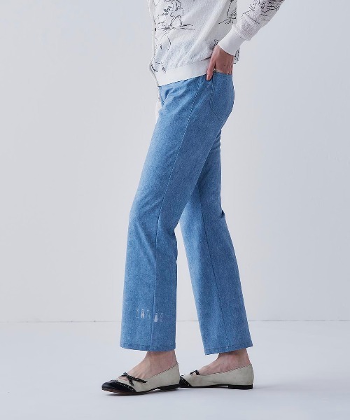 STUDIO PICONE(スタジオピッコーネ)の「デニム風プリントイージーパンツ(その他パンツ・レディース・ライトブルー/ピンク/ネイビー・LL/L/M/S)」の20枚目の写真