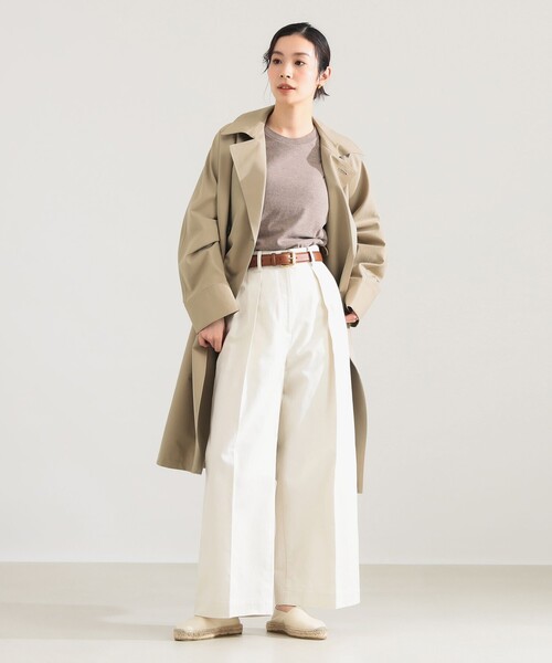 TICCA（ティッカ）の「TICCA / テント トレンチコート（トレンチコート・レディース・ベージュ・1）」の3枚目の写真