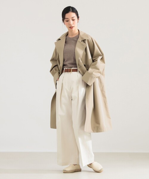 TICCA（ティッカ）の「TICCA / テント トレンチコート（トレンチコート・レディース・ベージュ・1）」の5枚目の写真