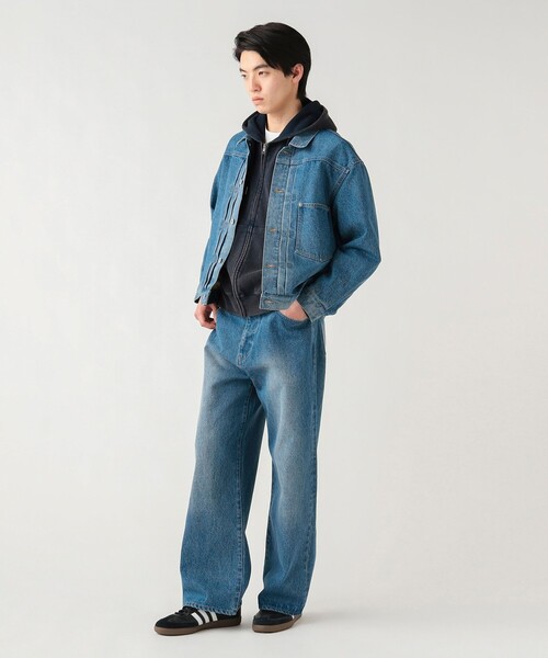 BEAMS HEART(ビームスハート)の「GMS デニム ジャケット(デニムジャケット・メンズ・ブルー/インディゴブルー・SMALL/MEDIUM/LARGE)」の4枚目の写真