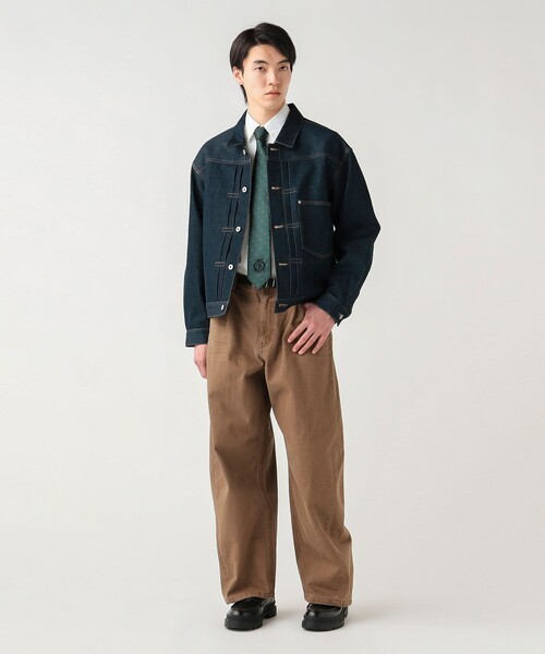 BEAMS HEART(ビームスハート)の「GMS デニム ジャケット(デニムジャケット・メンズ・ブルー/インディゴブルー・SMALL/MEDIUM/LARGE)」の7枚目の写真