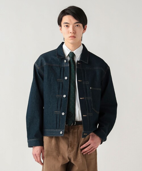 BEAMS HEART(ビームスハート)の「GMS デニム ジャケット(デニムジャケット・メンズ・ブルー/インディゴブルー・SMALL/MEDIUM/LARGE)」の9枚目の写真