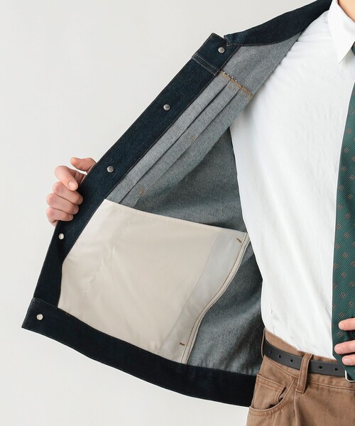 BEAMS HEART(ビームスハート)の「GMS デニム ジャケット(デニムジャケット・メンズ・ブルー/インディゴブルー・SMALL/MEDIUM/LARGE)」の11枚目の写真