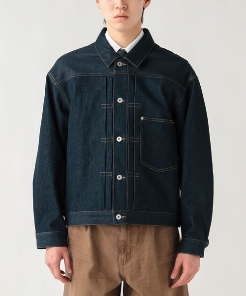 BEAMS HEART(ビームスハート)の「GMS デニム ジャケット(デニムジャケット・メンズ・ブルー/インディゴブルー・SMALL/MEDIUM/LARGE)」の12枚目の写真
