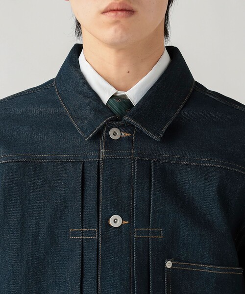 BEAMS HEART(ビームスハート)の「GMS デニム ジャケット(デニムジャケット・メンズ・ブルー/インディゴブルー・SMALL/MEDIUM/LARGE)」の15枚目の写真
