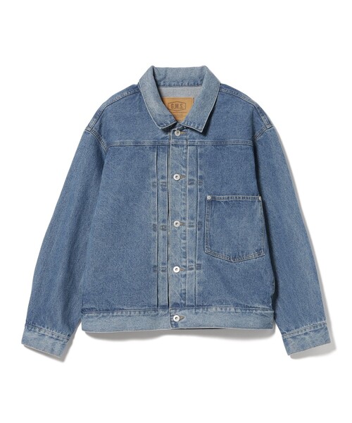 BEAMS HEART(ビームスハート)の「GMS デニム ジャケット(デニムジャケット・メンズ・ブルー/インディゴブルー・SMALL/MEDIUM/LARGE)」の17枚目の写真