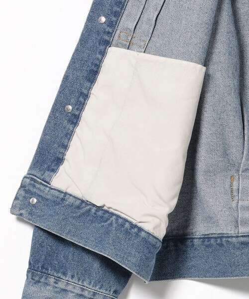 BEAMS HEART(ビームスハート)の「GMS デニム ジャケット(デニムジャケット・メンズ・ブルー/インディゴブルー・SMALL/MEDIUM/LARGE)」の18枚目の写真