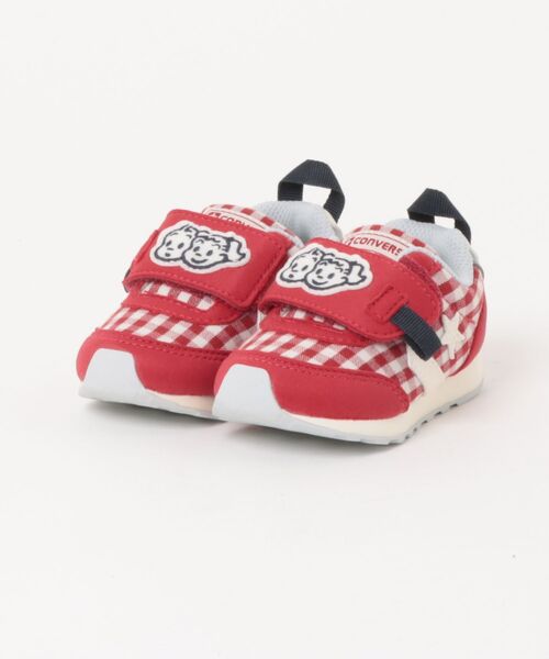 CONVERSE(コンバース)の「【CONVERSE/コンバース】ベビー RS / オサムグッズ/BABY RS / OSAMU GOODS(スニーカー・キッズ・ブラック/レッド・14.0cm/17.0cm/16.0cm/15.0cm/13.0cm)」の2枚目の写真