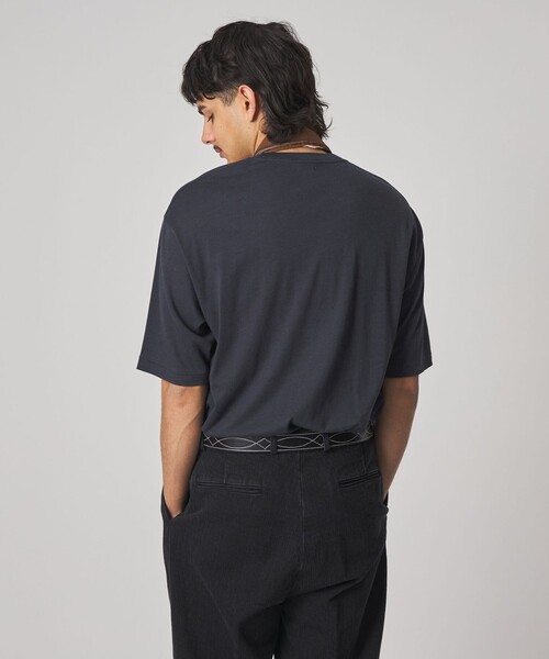 Steven Alan（スティーブンアラン）の「＜Steven Alan＞ CR ジャージー クルーネック ショートスリーブ Tシャツ NARROW（Tシャツ/カットソー・メンズ・ネイビー/オリーブ・S/M/L/XL）」の13枚目の写真
