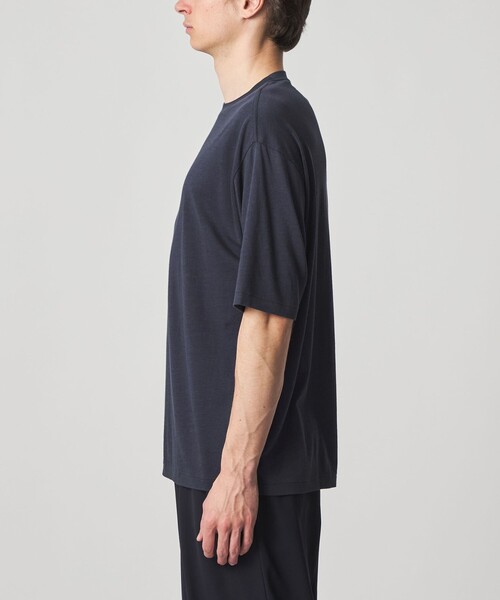 Steven Alan（スティーブンアラン）の「＜Steven Alan＞ CR ジャージー クルーネック ショートスリーブ Tシャツ NARROW（Tシャツ/カットソー・メンズ・ネイビー/オリーブ・S/M/L/XL）」の16枚目の写真