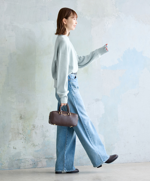 JOURNAL STANDARD（ジャーナルスタンダード）の「《追加》12.5oz WIDE LEG DENIM（デニムパンツ・レディース・ブルー系その他/ライトグレー・36/38/40）」の19枚目の写真