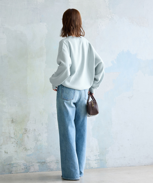 JOURNAL STANDARD（ジャーナルスタンダード）の「《追加》12.5oz WIDE LEG DENIM（デニムパンツ・レディース・ブルー系その他/ライトグレー・36/38/40）」の20枚目の写真