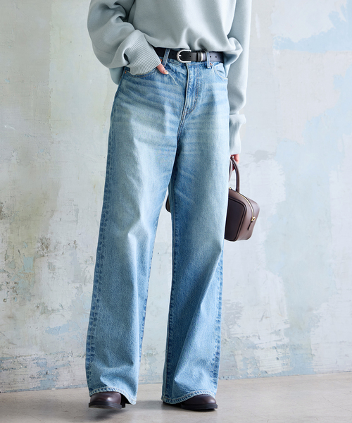JOURNAL STANDARD（ジャーナルスタンダード）の「《追加》12.5oz WIDE LEG DENIM（デニムパンツ・レディース・ブルー系その他/ライトグレー・36/38/40）」の21枚目の写真