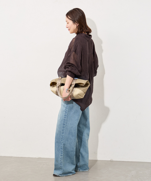 JOURNAL STANDARD（ジャーナルスタンダード）の「《追加》12.5oz WIDE LEG DENIM（デニムパンツ・レディース・ブルー系その他/ライトグレー・36/38/40）」の12枚目の写真