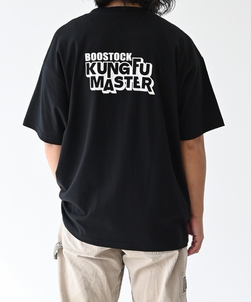 BOOSTOCK(ブーストック)の「BOOSTOCK/ブーストック B/S KUNGFU Tシャツ(Tシャツ/カットソー・メンズ・ホワイト/ブラック・XXXL/F)」の4枚目の写真