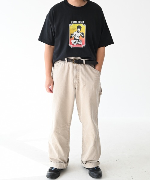 BOOSTOCK(ブーストック)の「BOOSTOCK/ブーストック B/S KUNGFU Tシャツ(Tシャツ/カットソー・メンズ・ホワイト/ブラック・XXXL/F)」の7枚目の写真