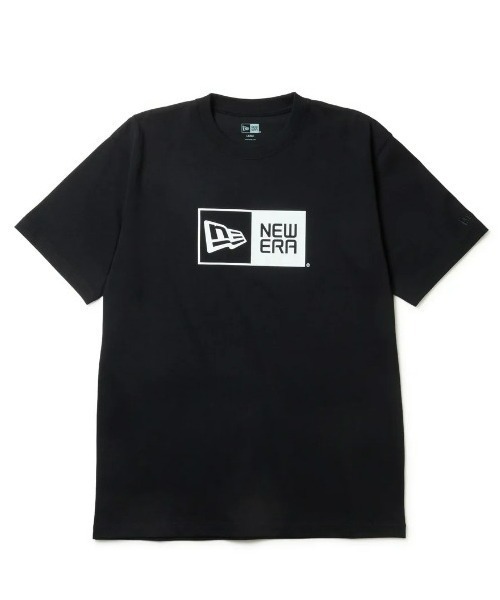 NEW ERA(ニューエラ)の「【NEW ERA】 S/S Cotton Tee SS CT TEE BOX LOGO BLK 261(Tシャツ/カットソー・メンズ・ブラック・X-LARGE/LARGE/MEDIUM)」の1枚目の写真