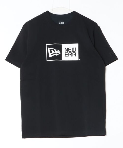 NEW ERA(ニューエラ)の「【NEW ERA】 S/S Cotton Tee SS CT TEE BOX LOGO BLK 261(Tシャツ/カットソー・メンズ・ブラック・X-LARGE/LARGE/MEDIUM)」の4枚目の写真