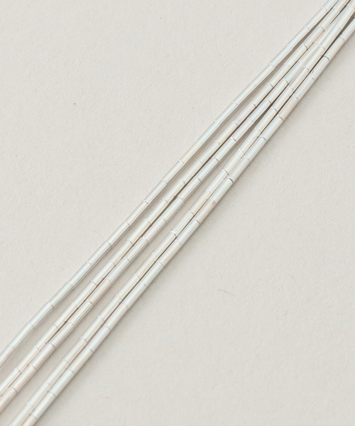 Native SilverStreams（ネイティブシルバーストリームズ）の「《追加》Native SilverStreams ネックレス5連 45cm NSS1005450（ネックレス・レディース・シルバー・FREE）」の7枚目の写真