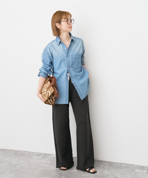 Spick & Span（スピックアンドスパン）の「《一部店舗+WEB限定》Champion/チャンピオン スウェットパンツ（スウェットパンツ・レディース・ブラック系その他/ブラウン/ライトグレー・MEDIUM）」の7枚目の写真