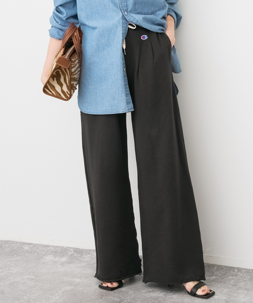 Spick & Span（スピックアンドスパン）の「《一部店舗+WEB限定》Champion/チャンピオン スウェットパンツ（スウェットパンツ・レディース・ブラック系その他/ブラウン/ライトグレー・MEDIUM）」の10枚目の写真