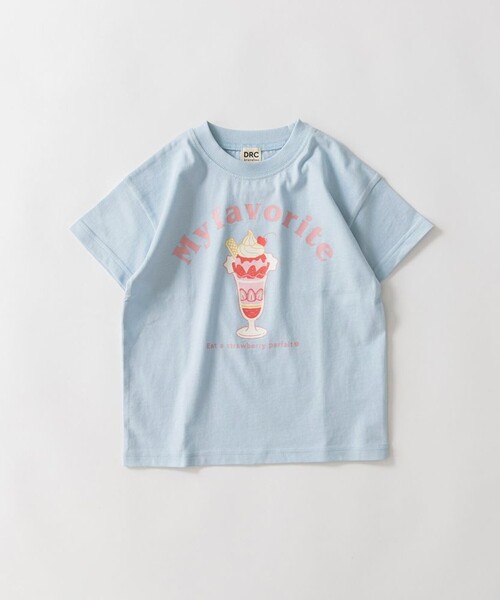 DRC branshes(ディーアールシーブランシェス)の「【DRC/WEB限定】ガールズアソートグラフィック半袖Tシャツ(Tシャツ/カットソー・キッズ・イエロー/ラベンダー/その他1/その他2/ピンク/ライトグリーン/サックスブルー/ブラック/ライトピンク/オフホワイト・150/140/100/120/110/160/130)」の5枚目の写真