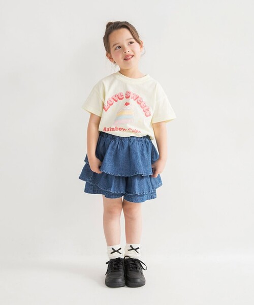 DRC branshes(ディーアールシーブランシェス)の「【DRC/WEB限定】ガールズアソートグラフィック半袖Tシャツ(Tシャツ/カットソー・キッズ・イエロー/ラベンダー/その他1/その他2/ピンク/ライトグリーン/サックスブルー/ブラック/ライトピンク/オフホワイト・150/140/100/120/110/160/130)」の16枚目の写真