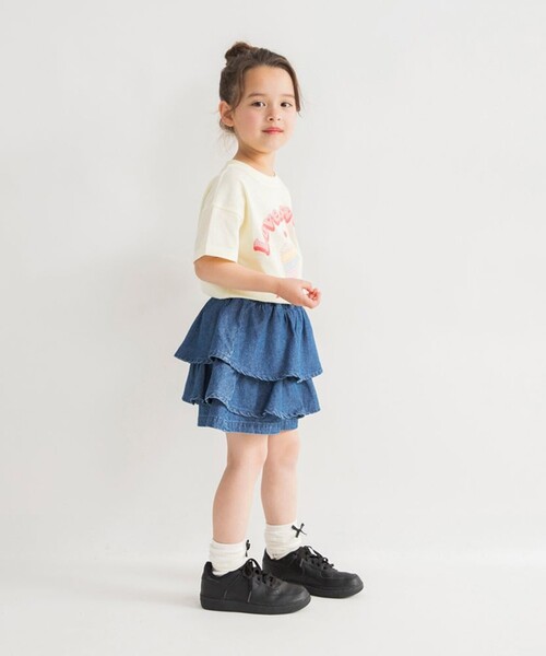 DRC branshes(ディーアールシーブランシェス)の「【DRC/WEB限定】ガールズアソートグラフィック半袖Tシャツ(Tシャツ/カットソー・キッズ・イエロー/ラベンダー/その他1/その他2/ピンク/ライトグリーン/サックスブルー/ブラック/ライトピンク/オフホワイト・150/140/100/120/110/160/130)」の20枚目の写真