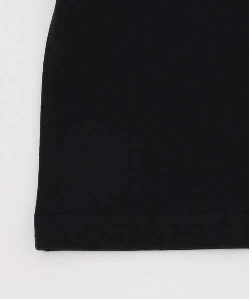 X-girl Stages(エックスガールステージス)の「キラッキー+メッセージロゴ バックプリント半袖Tシャツ(Tシャツ/カットソー・キッズ・ブラック/スモークピンク/オフホワイト・120cm/110cm/90cm/140cm/80cm/130cm/100cm)」の10枚目の写真