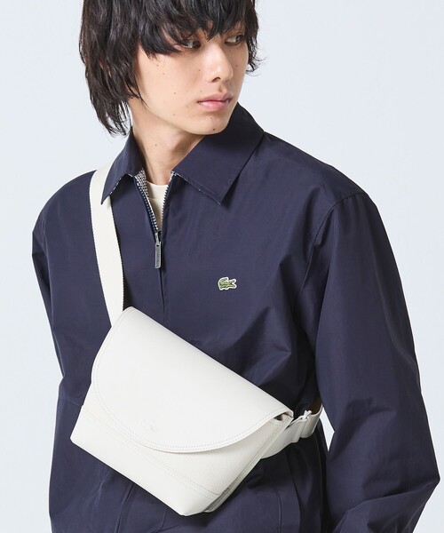 LACOSTE(ラコステ)の「クラブ ラコステ メッセンジャーバッグ / ショルダーバッグ(ショルダーバッグ・メンズ・ダークネイビー/オフホワイト・FREE)」の10枚目の写真