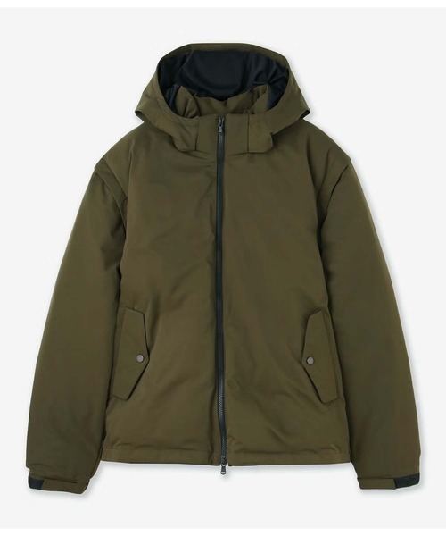 junhashimoto(ジュンハシモト)の「4WAY DOWN BLOUSON(ブルゾン・メンズ・カーキ/ブラック・2/5/4/3)」の1枚目の写真