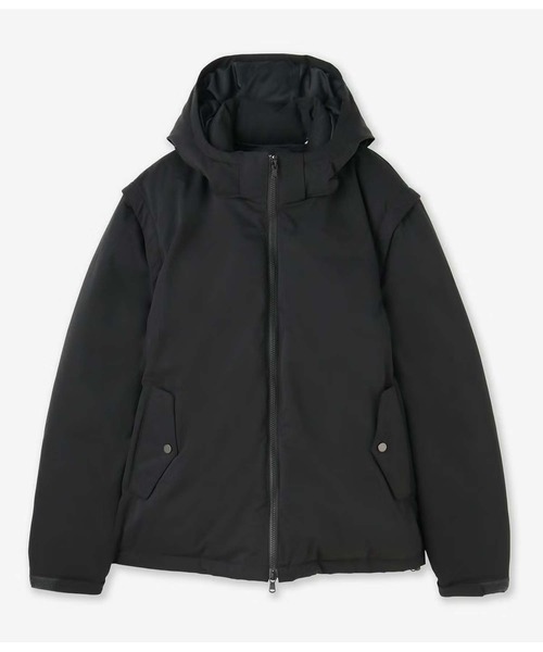 junhashimoto(ジュンハシモト)の「4WAY DOWN BLOUSON(ブルゾン・メンズ・カーキ/ブラック・2/5/4/3)」の2枚目の写真