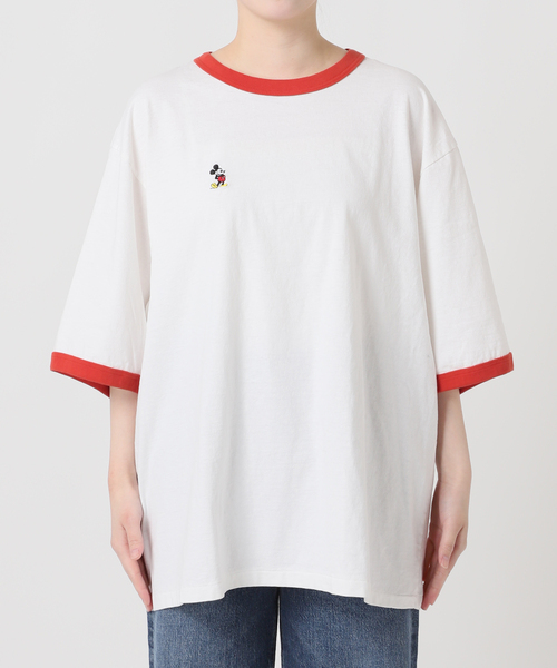 journal standard L'essage（ジャーナルスタンダードレサージュ）の「【JANE SMITH/ジェーンスミス】MICKEY RINGER：Tシャツ（Tシャツ/カットソー・レディース・レッド・X-LARGE）」の8枚目の写真