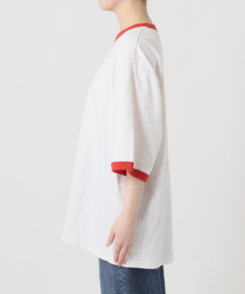 journal standard L'essage（ジャーナルスタンダードレサージュ）の「【JANE SMITH/ジェーンスミス】MICKEY RINGER：Tシャツ（Tシャツ/カットソー・レディース・レッド・X-LARGE）」の3枚目の写真