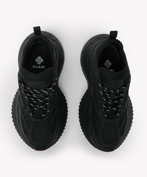 L.H.P(エルエイチピー)の「GUAPI/グアピ/ALL Black Track Star(スニーカー・メンズ・ブラック・41/43/44/42)」の3枚目の写真