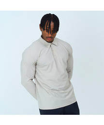 TURTLEBACK（タートルバック）の「機能性マッスルフィット長袖カラーTシャツ2色（ポロシャツ）」