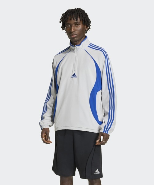 adidas（アディダス）の「チームガイスト ハーフジップ スウェットシャツ / ハーフジップ / アディダスオリジナルス adidas Originals（スウェット・メンズ・ブラック/ブルー/グレー・XX-LARGE/3XL/LARGE/MEDIUM/SMALL/X-LARGE/X-SMALL）」の2枚目の写真