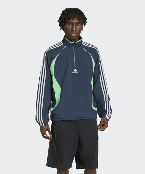 adidas（アディダス）の「チームガイスト ハーフジップ スウェットシャツ / ハーフジップ / アディダスオリジナルス adidas Originals（スウェット・メンズ・ブラック/ブルー/グレー・XX-LARGE/3XL/LARGE/MEDIUM/SMALL/X-LARGE/X-SMALL）」の3枚目の写真